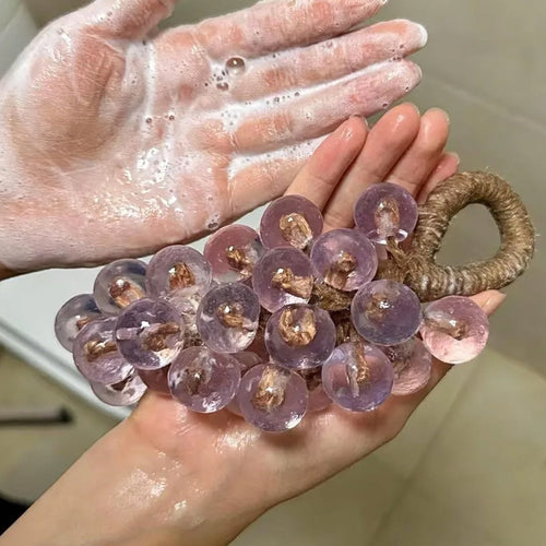 Crystal Grape Soap Bunch